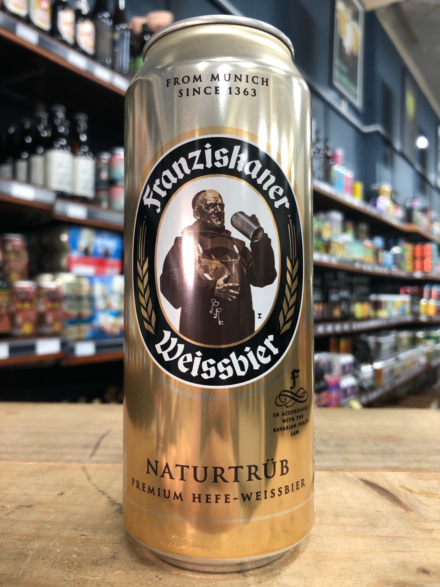 Franziskaner Hefe Weissbier 500ml Can