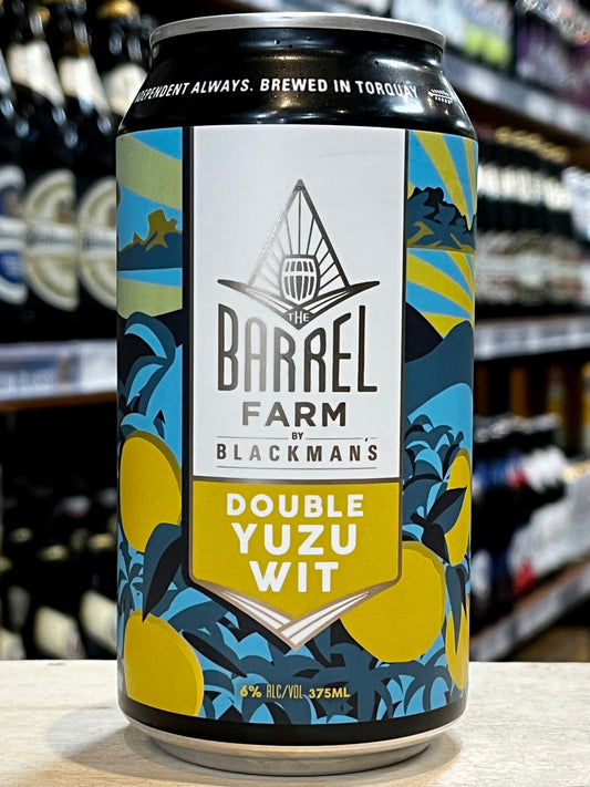 Blackman's Barrel Farm Double Yuzu Wit 375ml Can