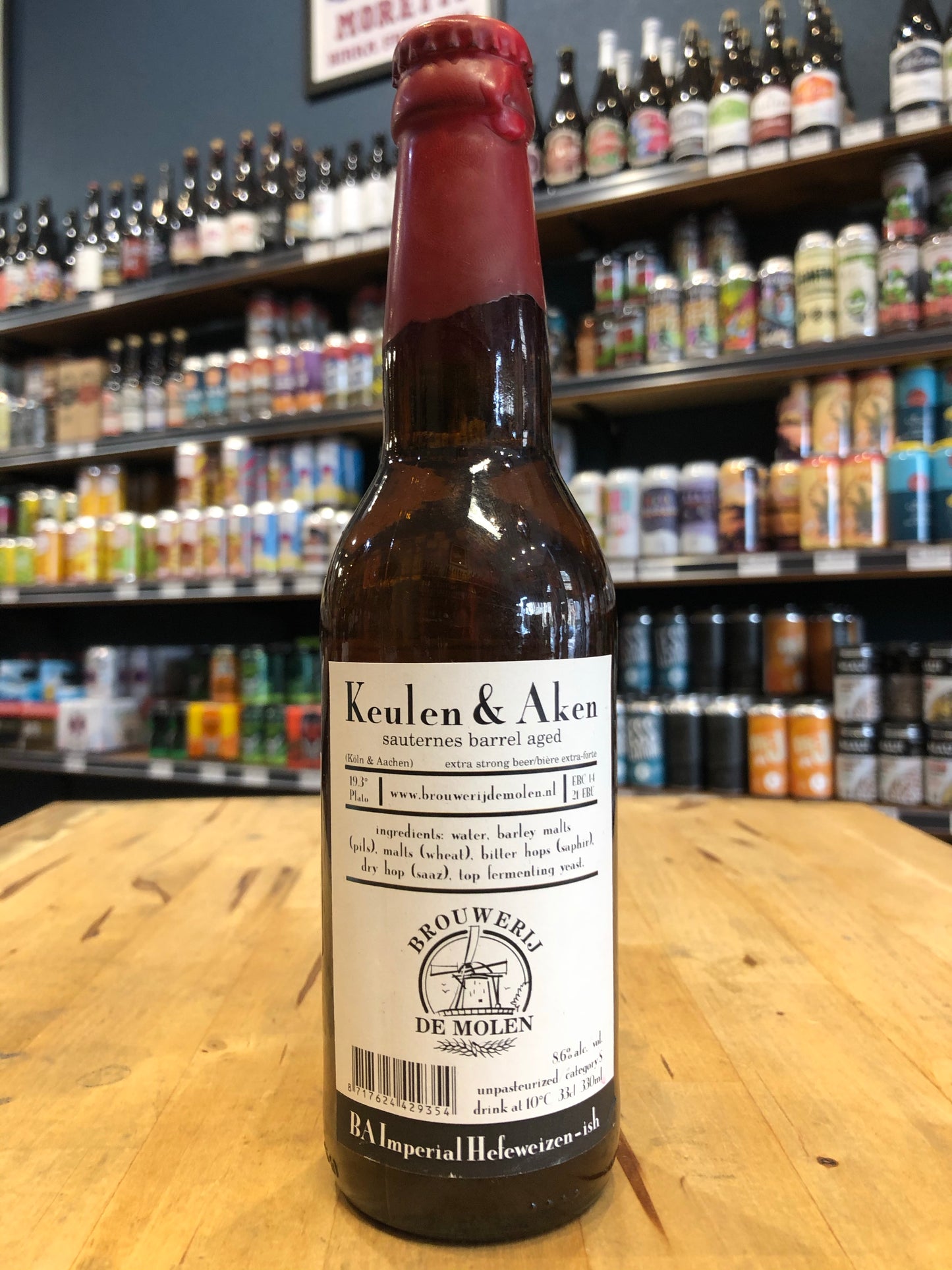 De Molen Keulen & Aken Sauternes Barrel Aged 330ml