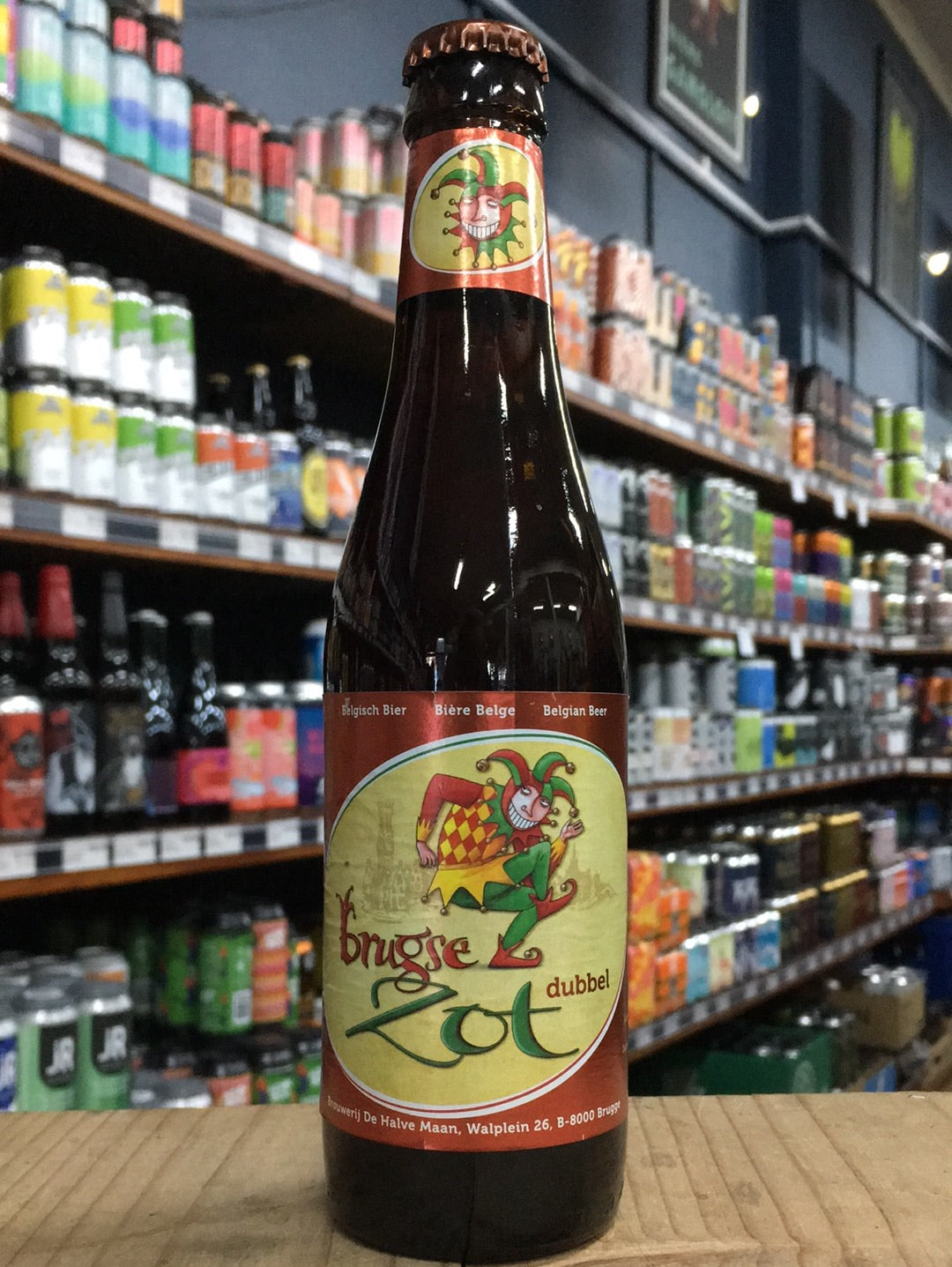 De Halve Maan Brugse Zot Dubbel 330ml - Purvis Beer