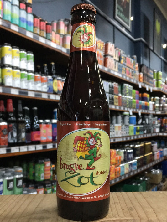 De Halve Maan Brugse Zot Dubbel 330ml