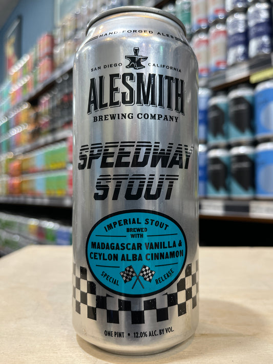 AleSmith Speedway Stout Madagascar Vanilla & Ceylon Cinnamon 473ml Can