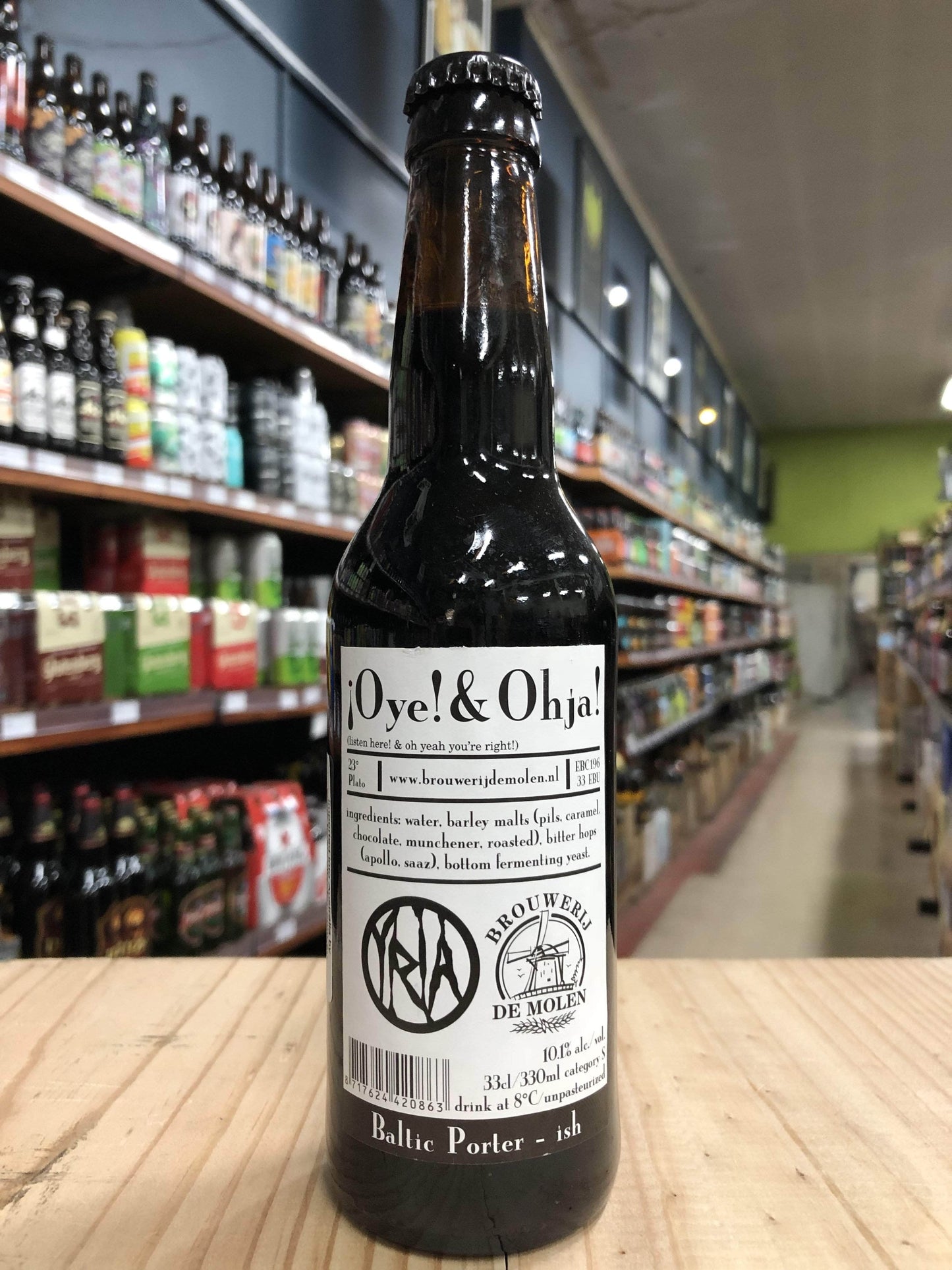 De Molen Oye & Ohja Baltic Porter 330ml - Purvis Beer