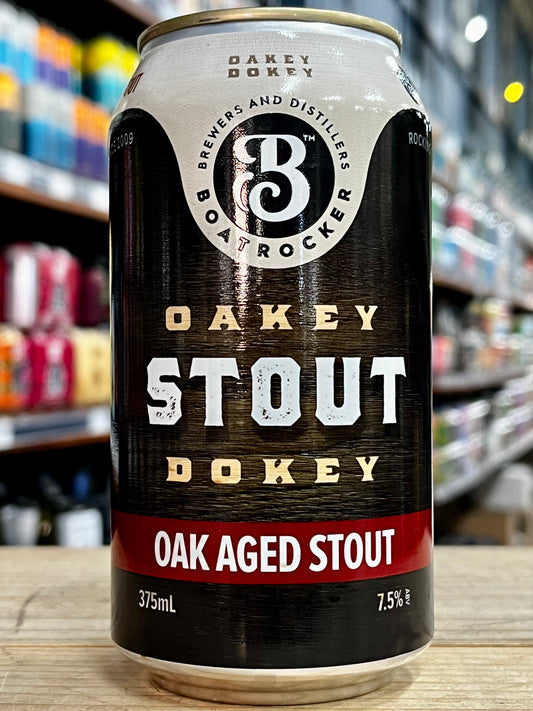 Boatrocker Oakey Dokey Stout 375ml Can