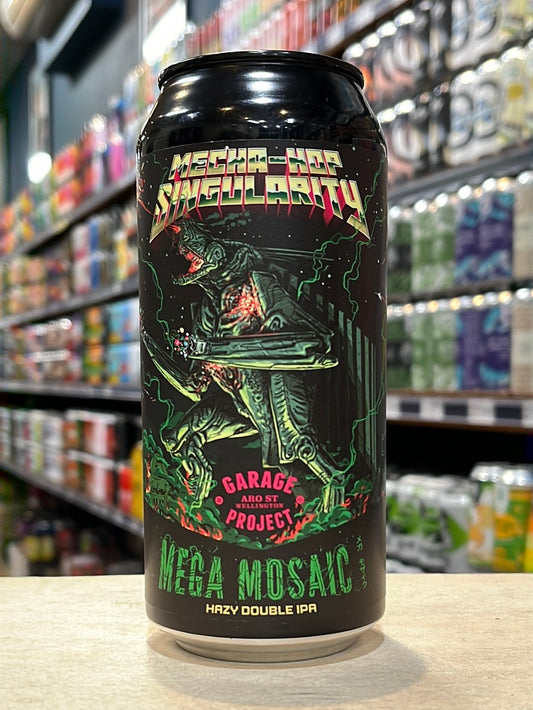 Garage Project Mega Mecha Hop Singularity Mosaic Double NEIPA 440ml Can