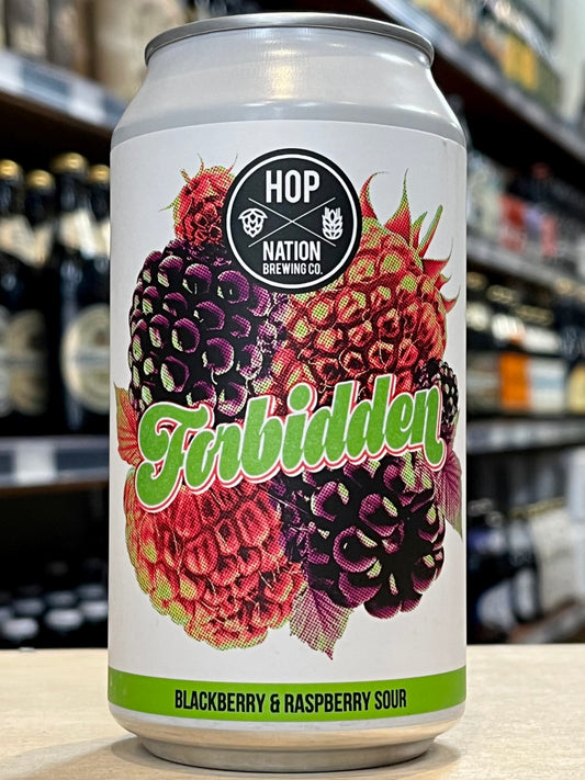 Hop Nation Forbidden Blackberry & Raspberry Sour 375ml Can