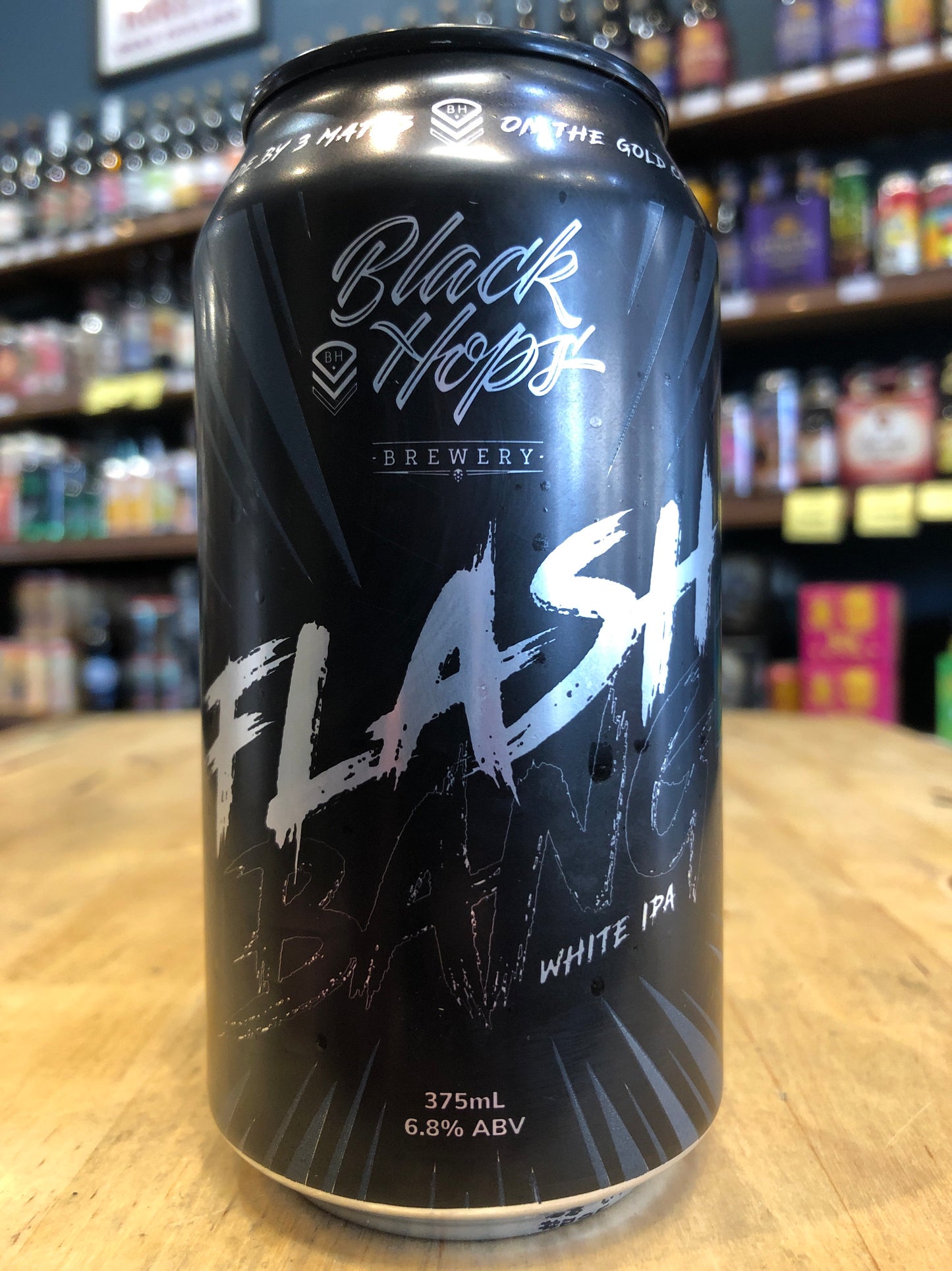 Black Hops Flash Bang White IPA 375ml Can