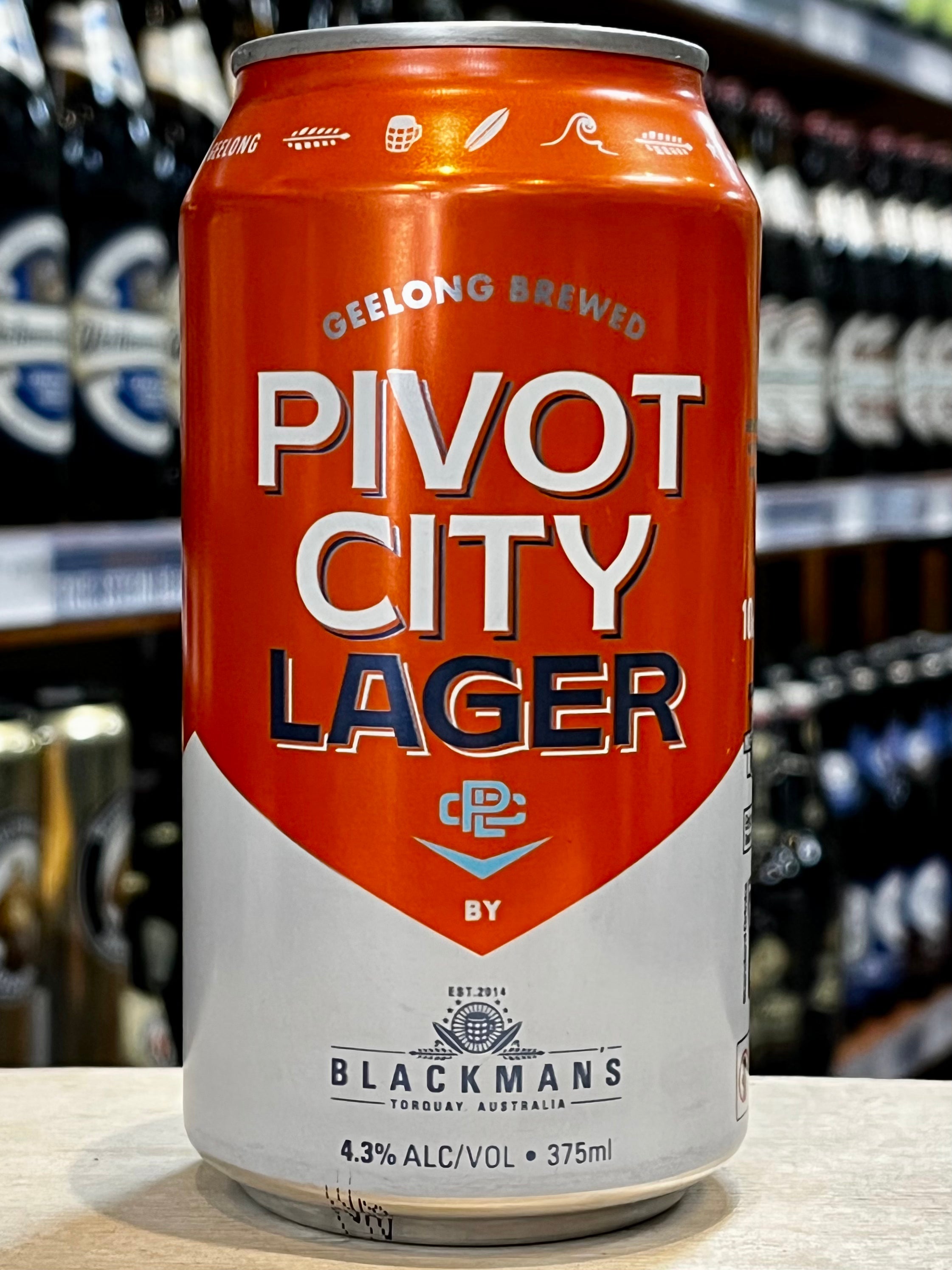 Blackman's Pivot City Lager 375ml Can - Purvis Beer