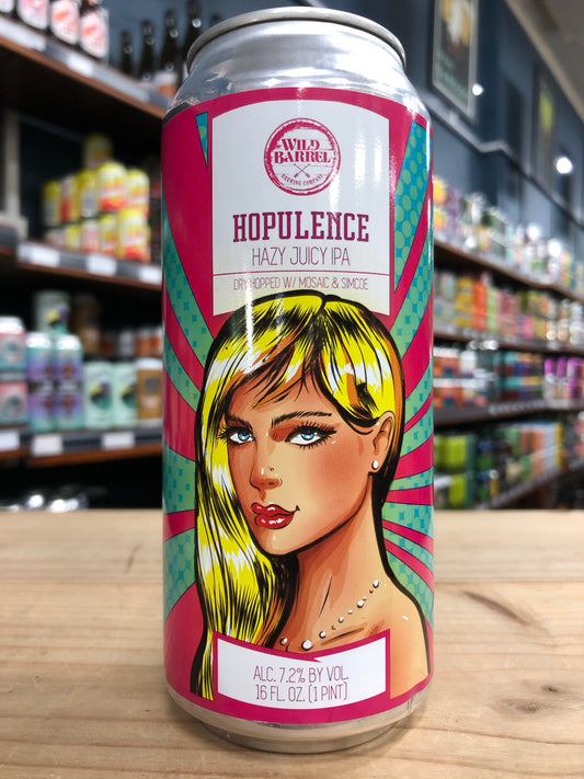 Wild Barrel Hopulence IPA 473ml Can