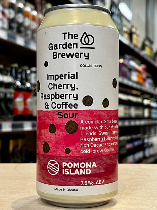 The Garden Imperial Cherry Raspberry Coffee Sour 440ml Can