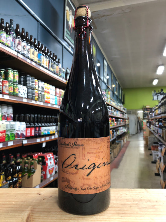 Crooked Stave Origins Oak Aged Burgundy Sour Ale 750ml - Purvis Beer