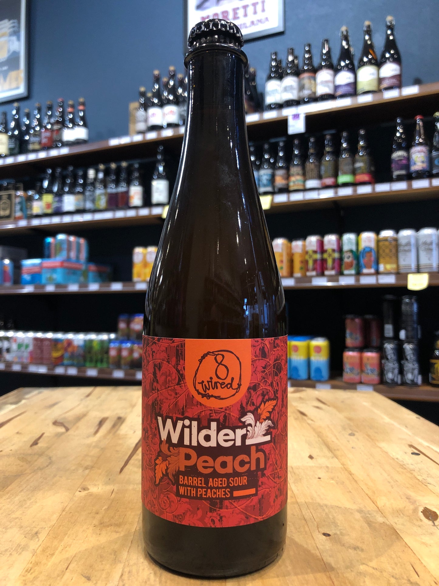 8 Wired Wilder Peach 500ml