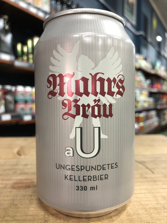 Mahrs Brau aU Ungespundet Naturtrüb 330ml Can