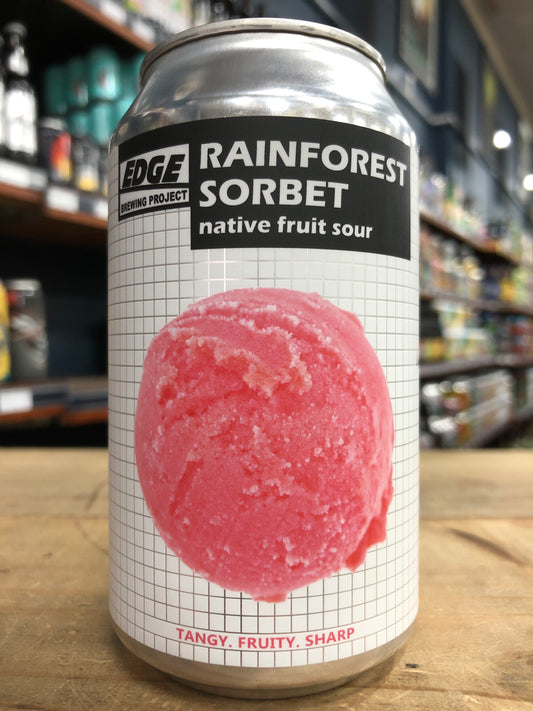 Edge Rainforest Sorbet - Native Fruit Sour 355ml Can