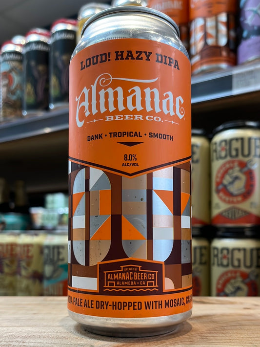 Almanac LOUD! Hazy DIPA 473ml Can