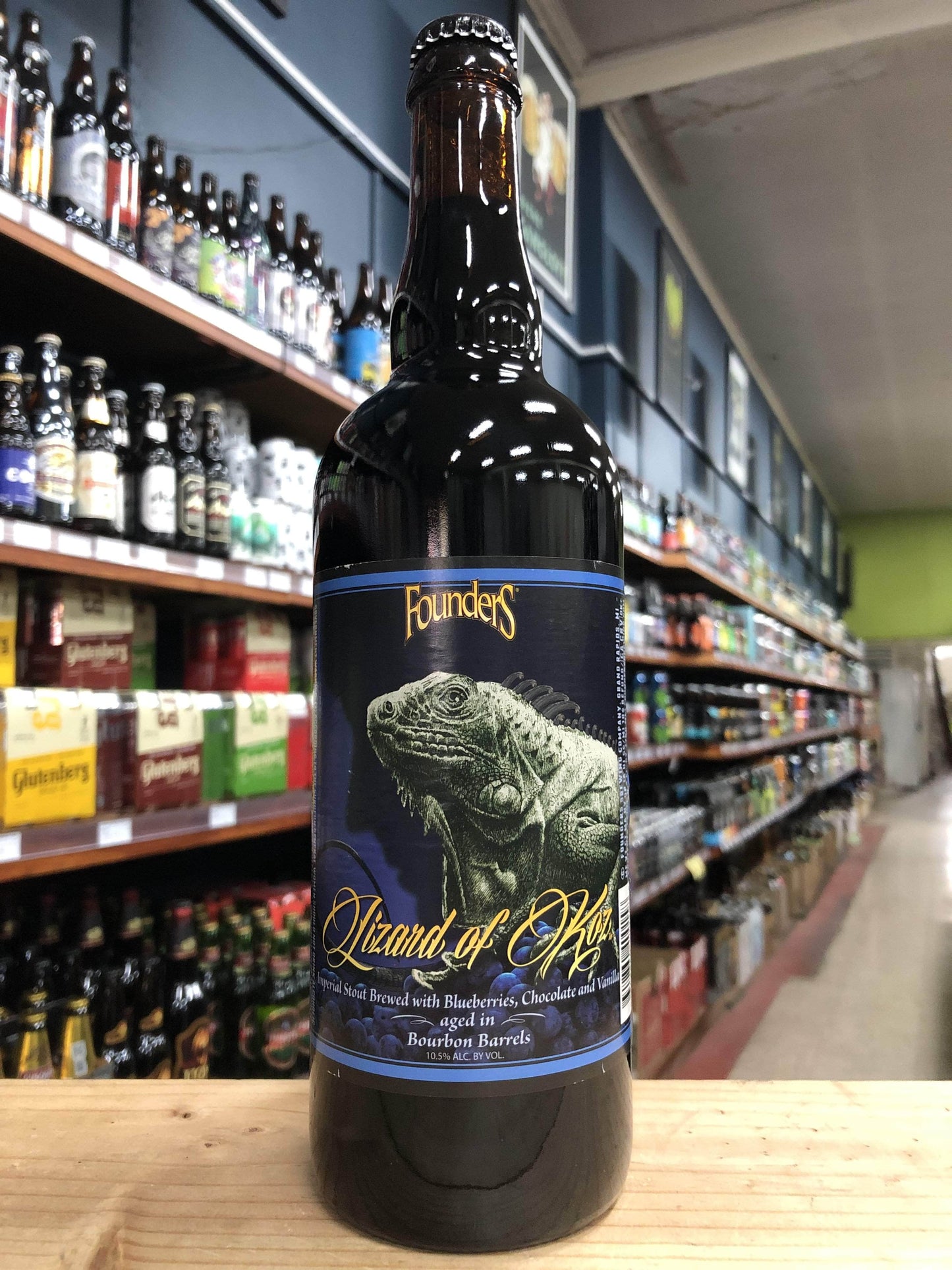 Founders Lizard of Koz Bourbon Barrel-Aged Imperial Stout 750ml