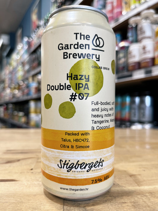 The Garden Hazy Double IPA #7 440ml Can