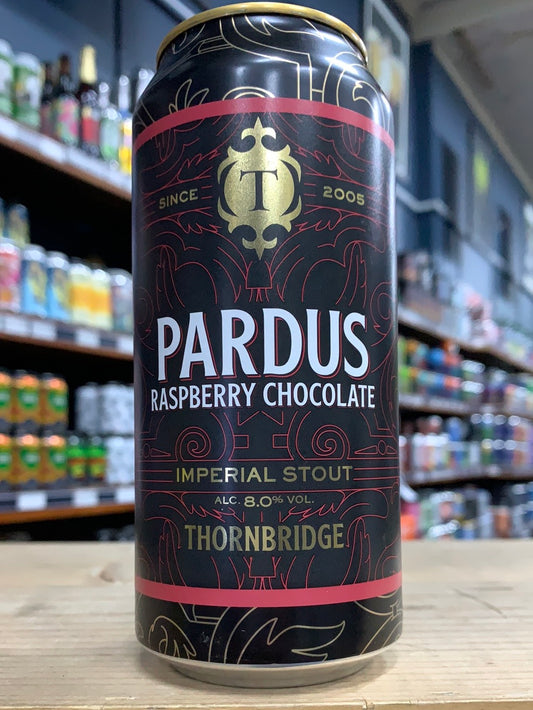 Thornbridge Pardus Raspberry Chocolate Imperial Stout 440ml Can