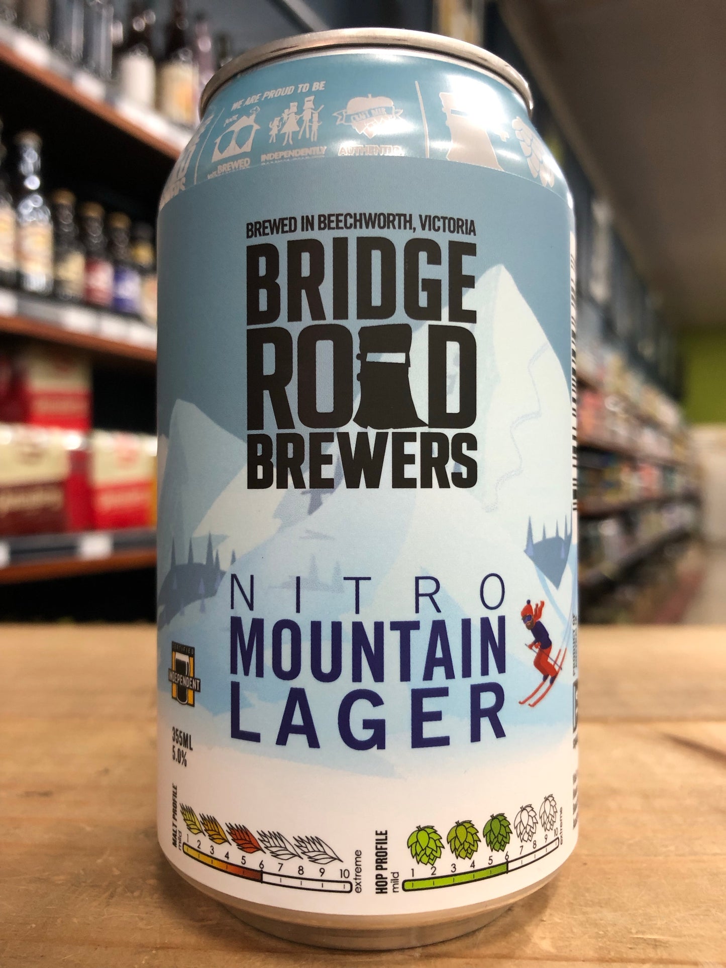 Bridge Road Nitro Mountain Lager 355ml Can