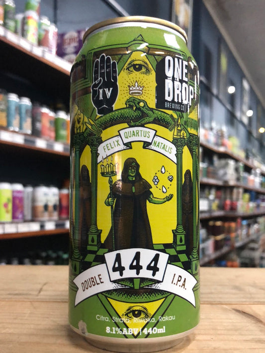 One Drop 444 Birthday DIPA 440ml Can