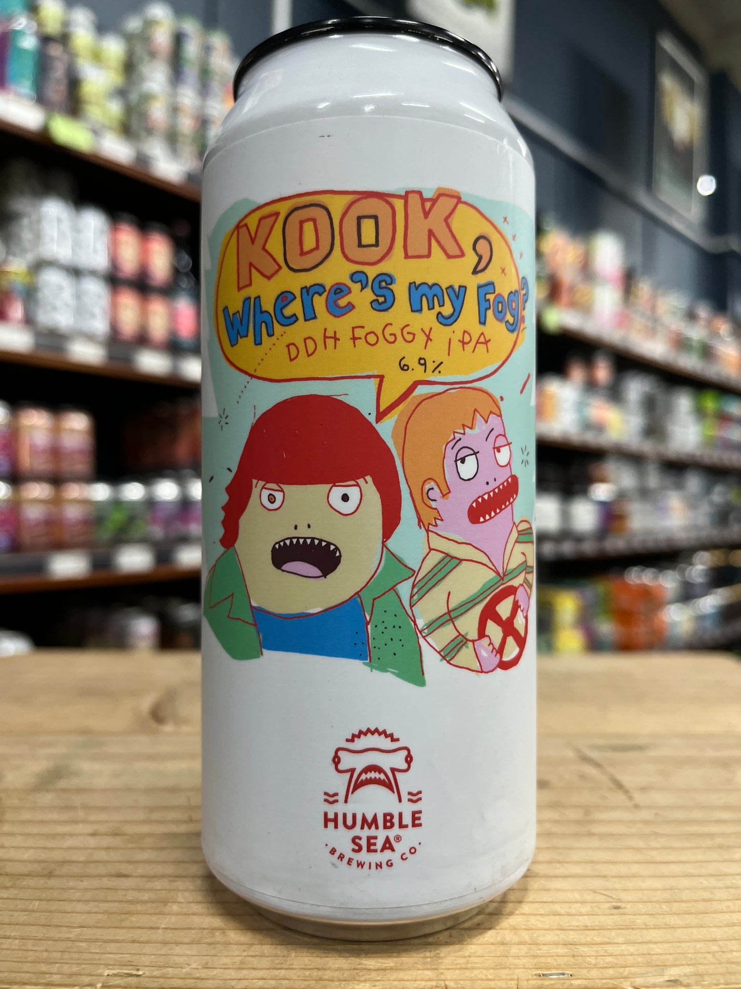 Humble Sea Kook Where's My Fog DDH NEIPA 473ml Can