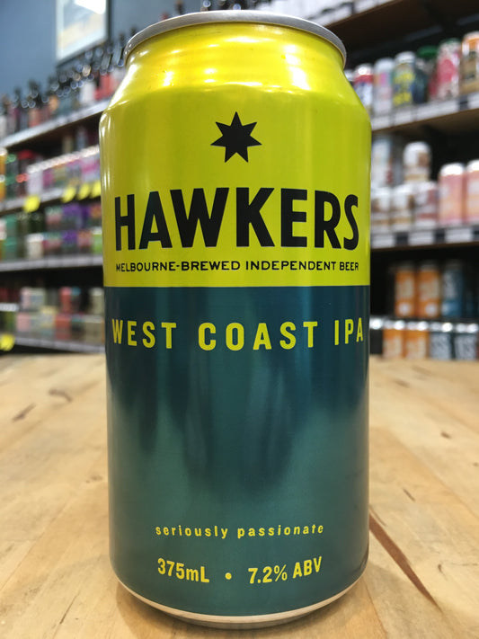 Hawkers West Coast IPA 375ml Can