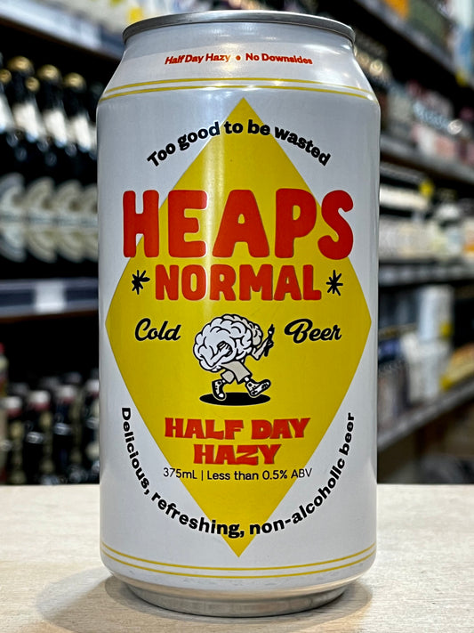 Heaps Normal Half Day Hazy Pale 375ml Can