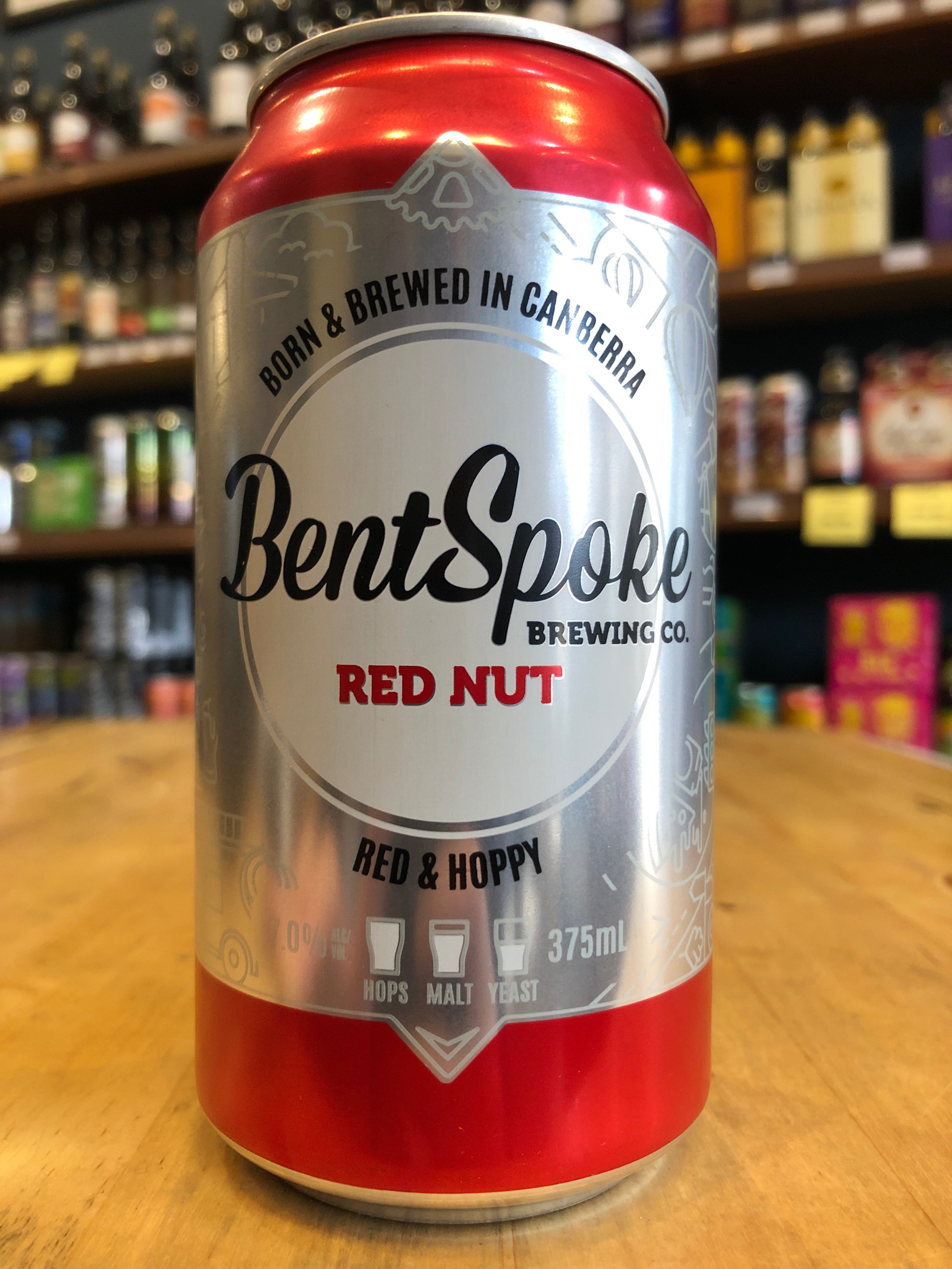 Bentspoke Red Nut 375ml Can - Purvis Beer