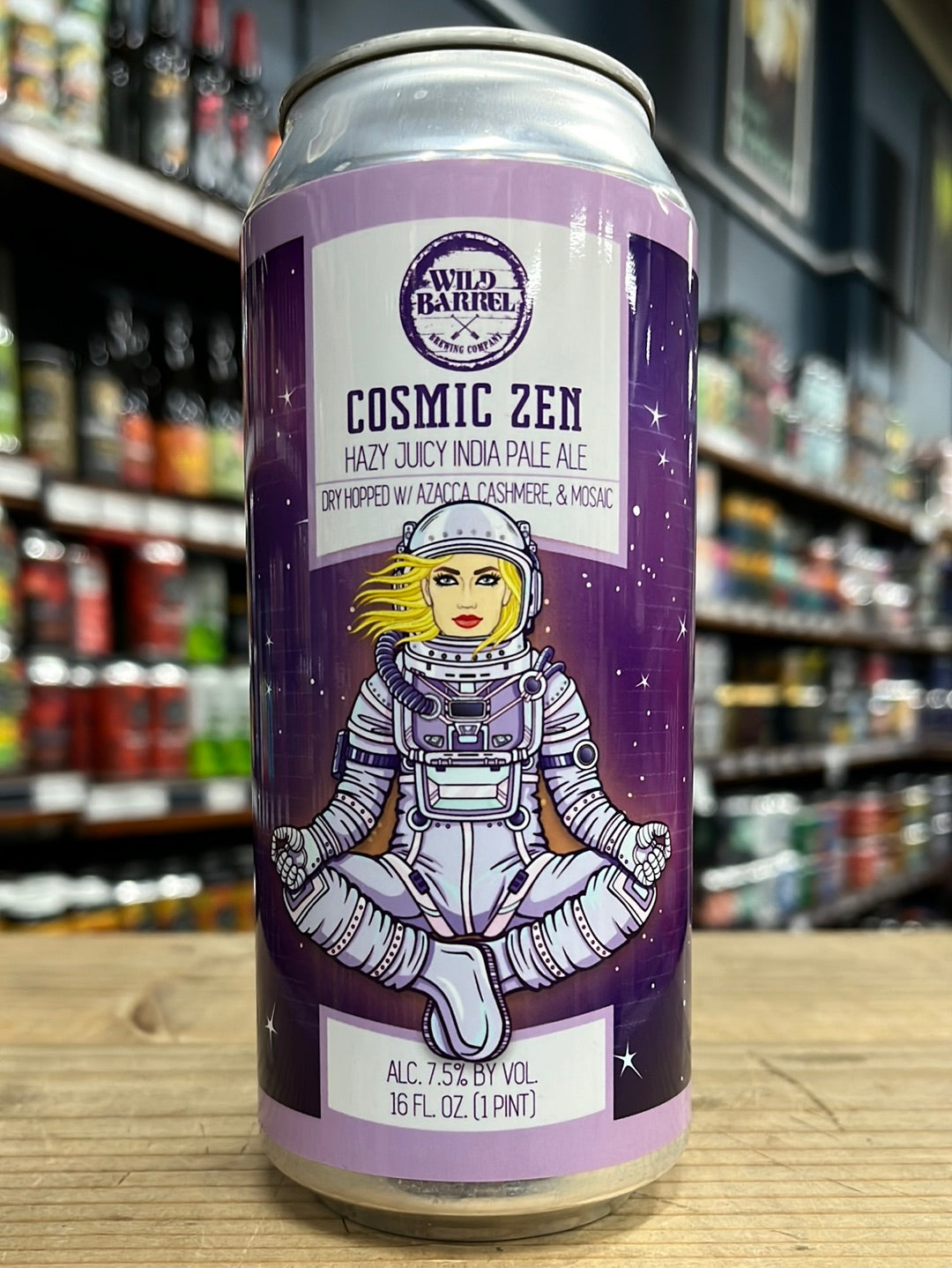 Wild Barrel Cosmic Zen Hazy IPA 473ml Can