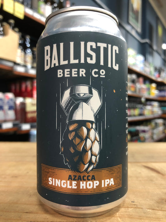 Ballistic Azacca Single Hop IPA 375ml Can