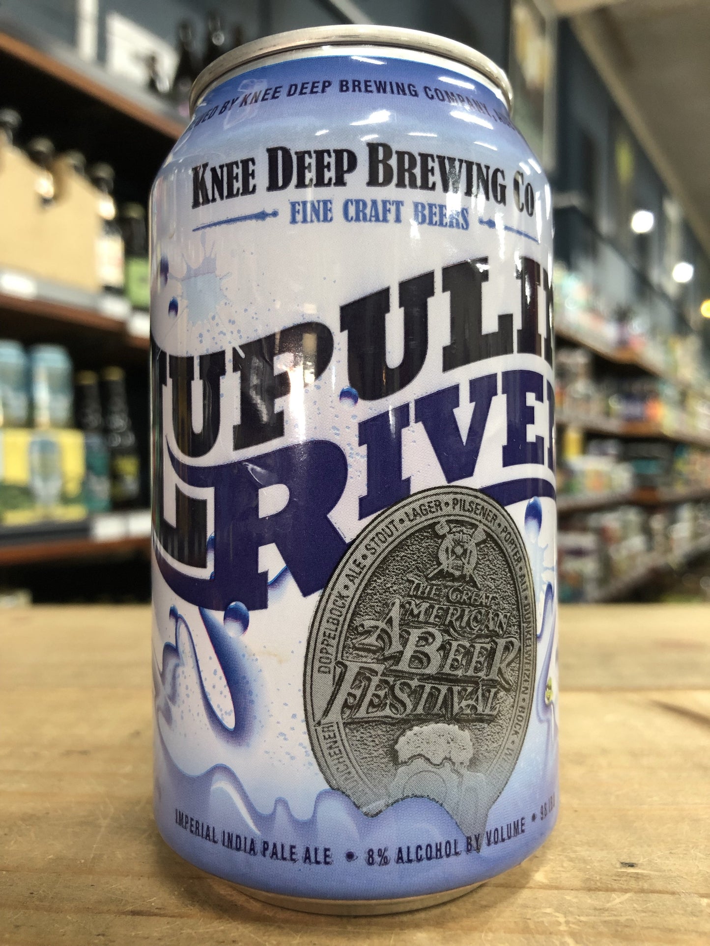 Knee Deep Lupulin River Imperial IPA 355ml Can