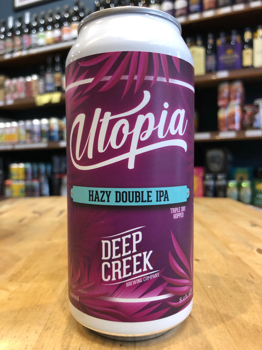 Deep Creek Utopia Hazy DIPA 440ml Can