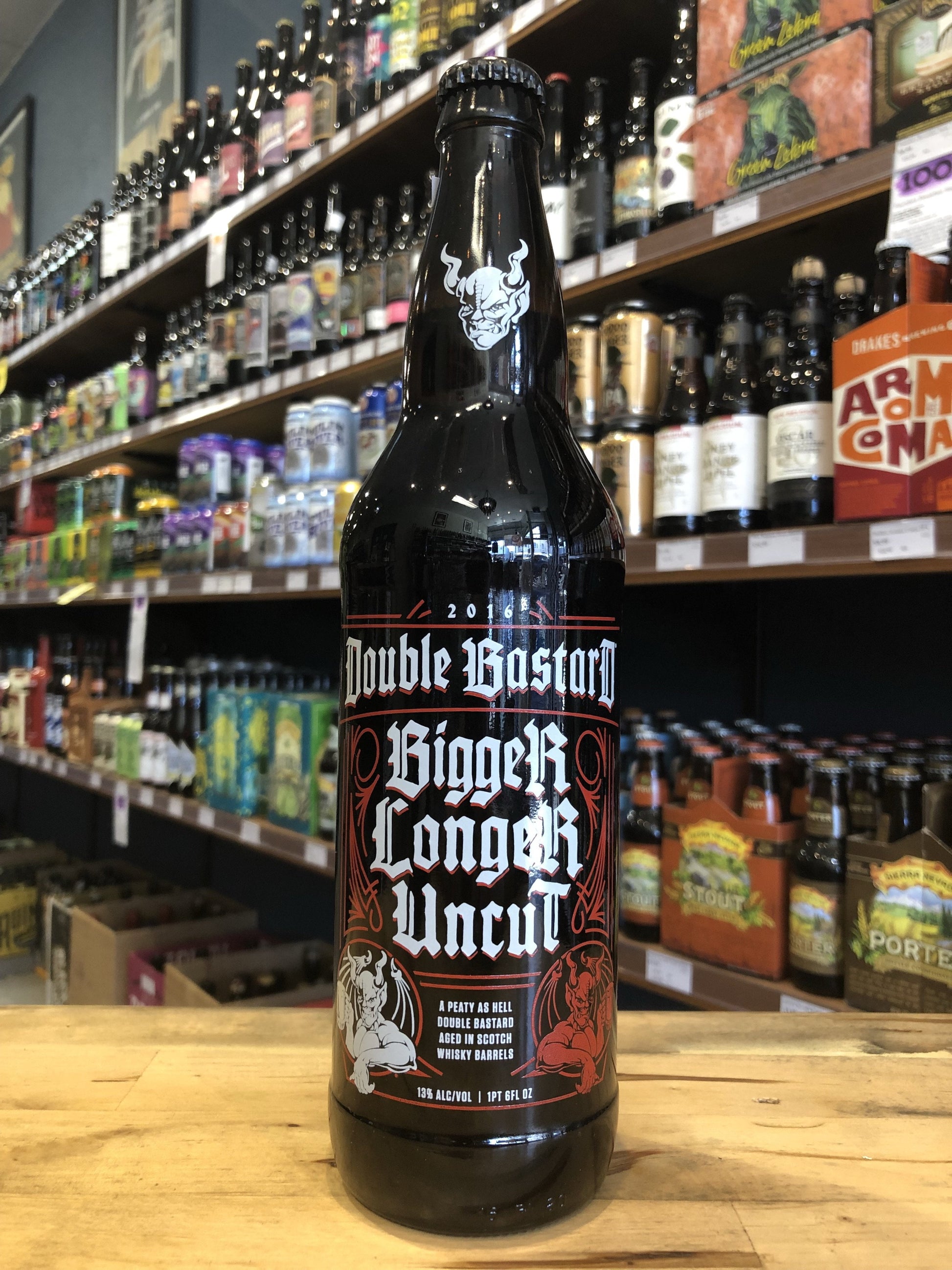 Arrogant Double Bastard - Bigger Longer Uncut 650ml - Purvis Beer