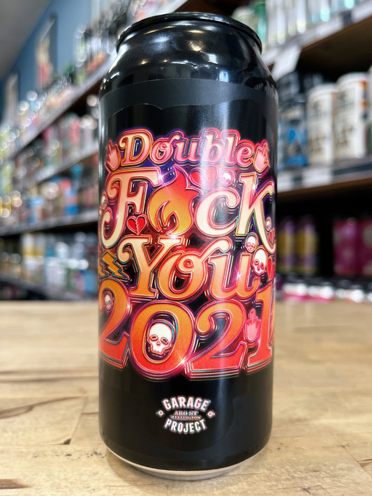 Garage Project Double Fuck You 2021 Hazy IIPA 440ml Can