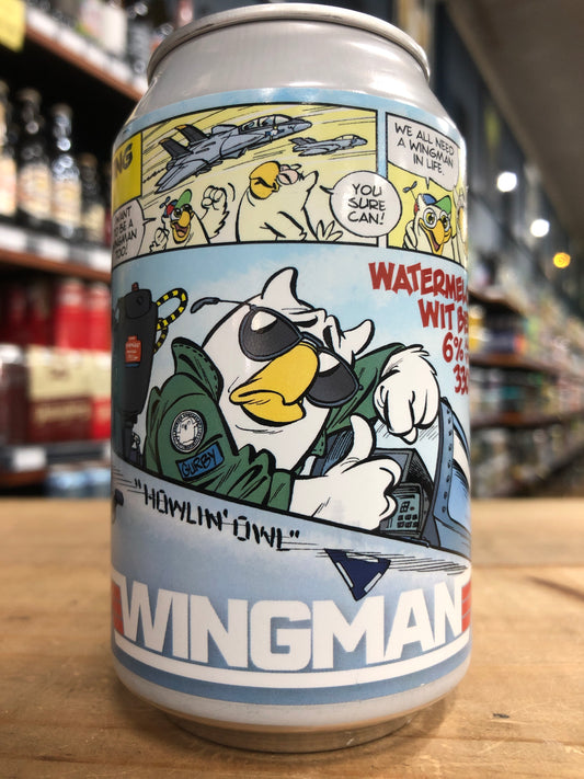 Uiltje Wingman Watermelon Wit 330ml Can