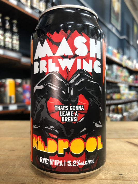 Mash Redpool Red Rye IPA 375ml Can