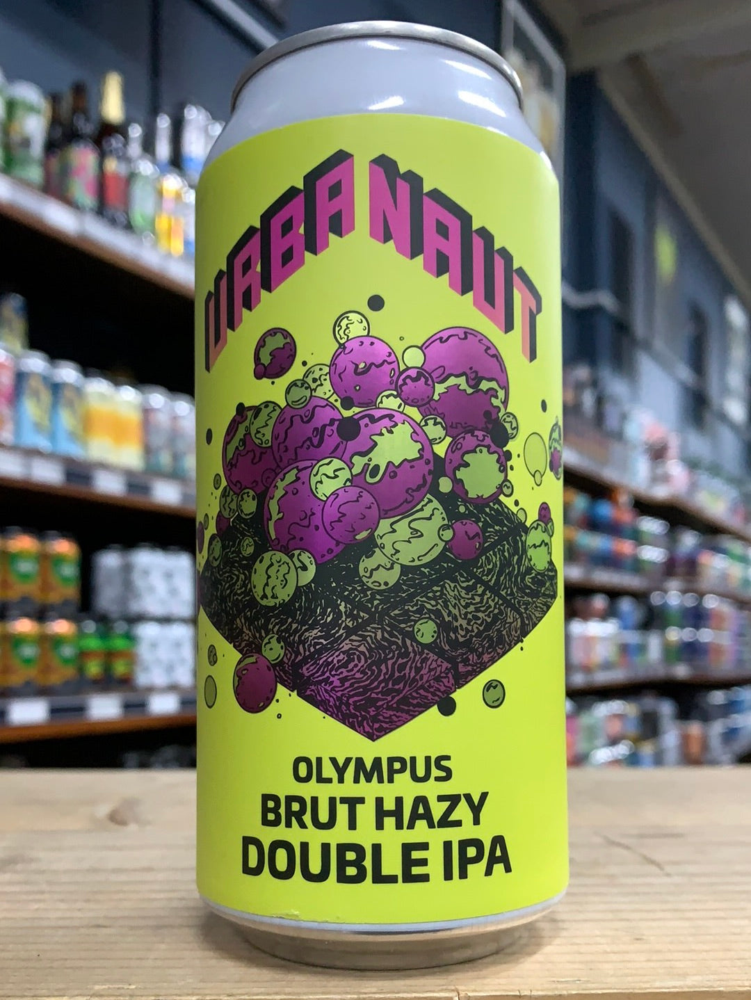 Urbanaut Olympus Brut Hazy Double IPA 440ml Can