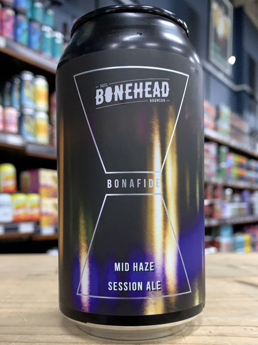 Bonehead Mid Haze Session Ale 375ml Can