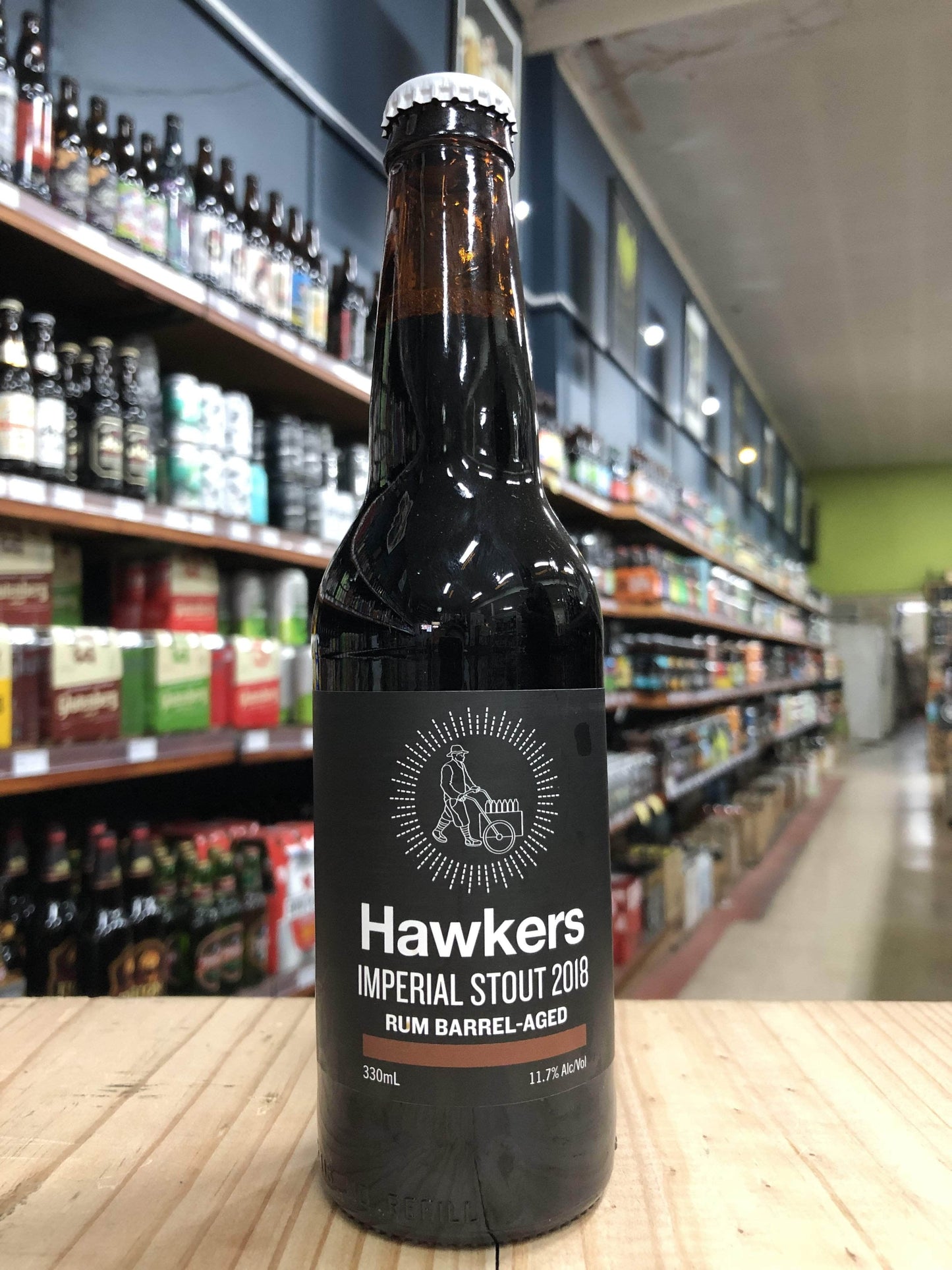 Hawkers Rum Barrel-Aged Imperial Stout 2018 330ml