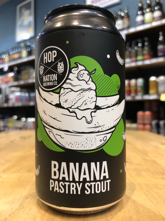 Hop Nation Banana Pastry Stout 375ml Can