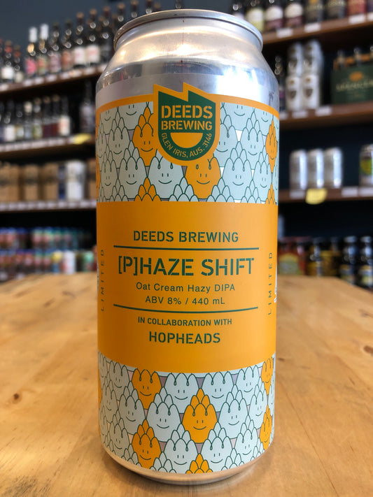 Deeds [P]Haze Shift Oat Cream Hazy DIPA 440ml Can