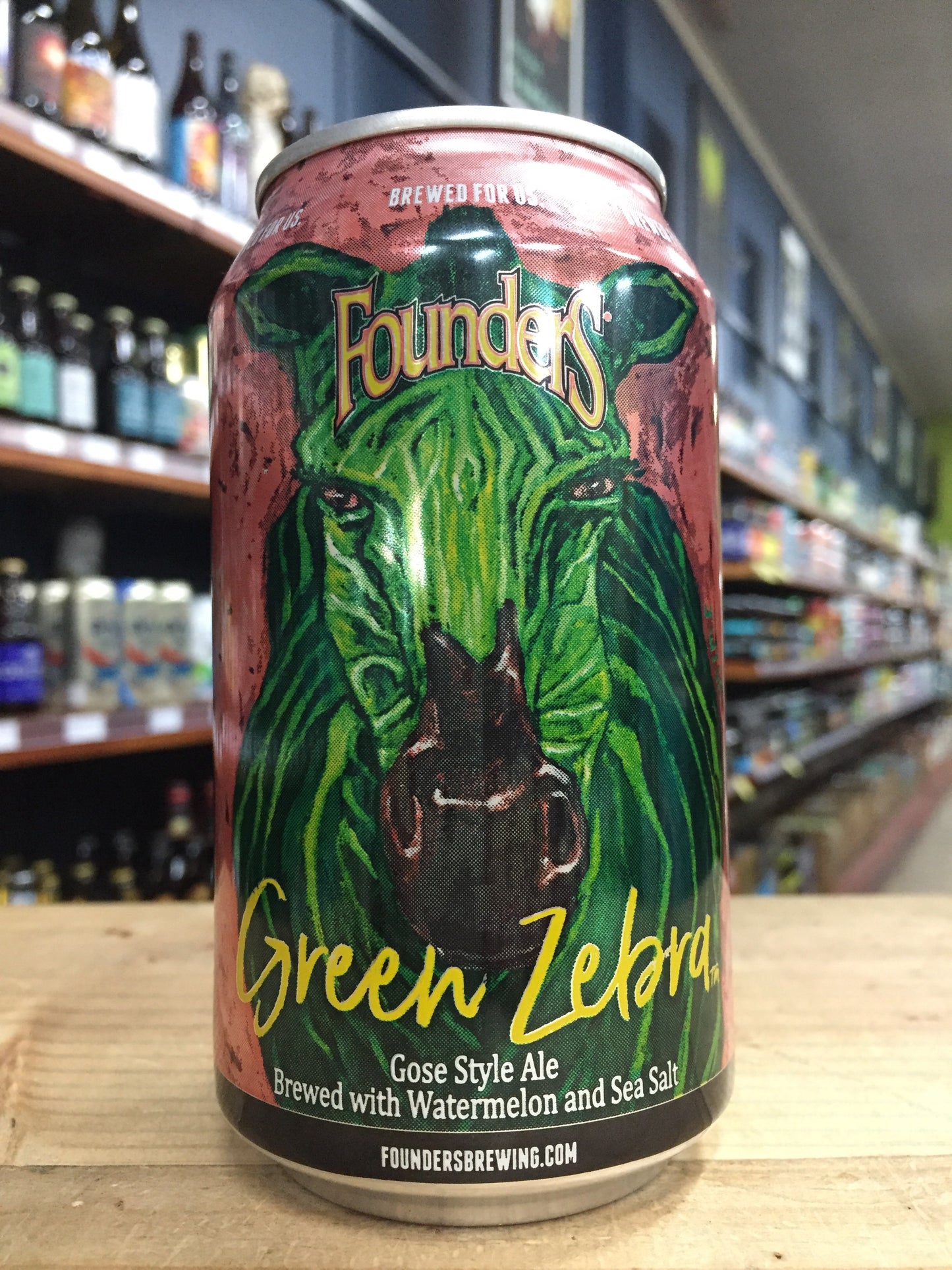 Founders Green Zebra Gose 355ml