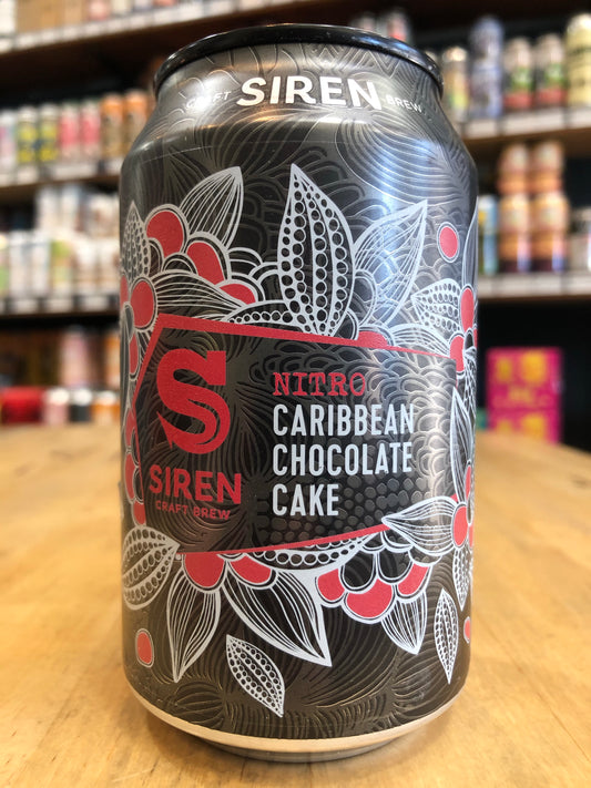 Siren & Cigar City Nitro Caribbean Chocolate Cake 330ml Can