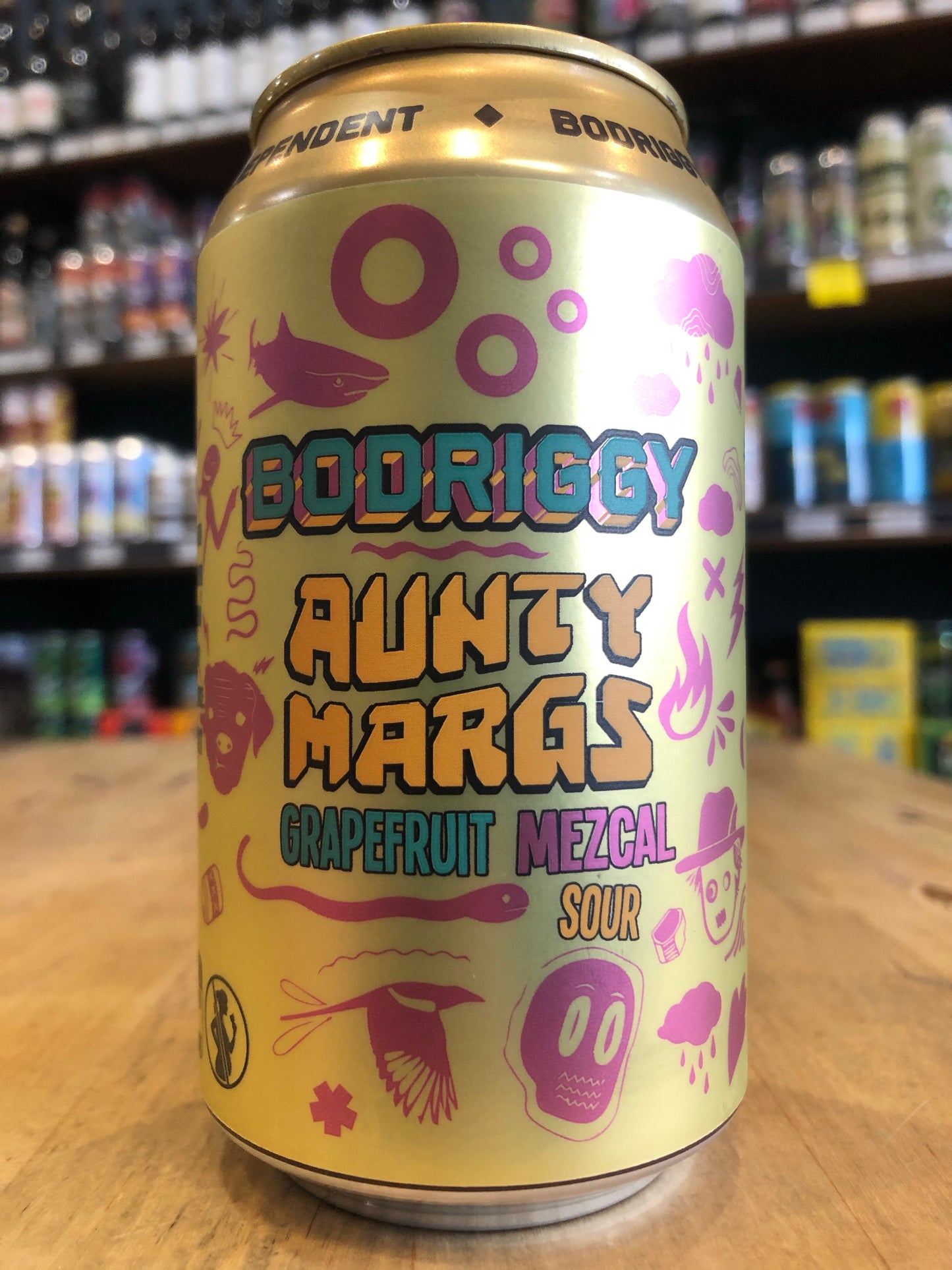 Bodriggy Aunty Margs Grapefruit Mezcal Sour 355ml Can