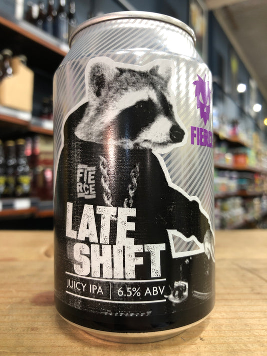 Fierce Late Shift Juicy IPA 330ml Can