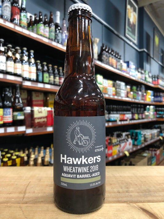 Hawkers Aquavit Barrel-Aged Wheat Wine 330ml