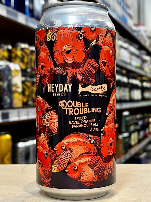 Sailors Grave Double Troubling Spiced Navel Orange Farmhouse Ale 440ml Can