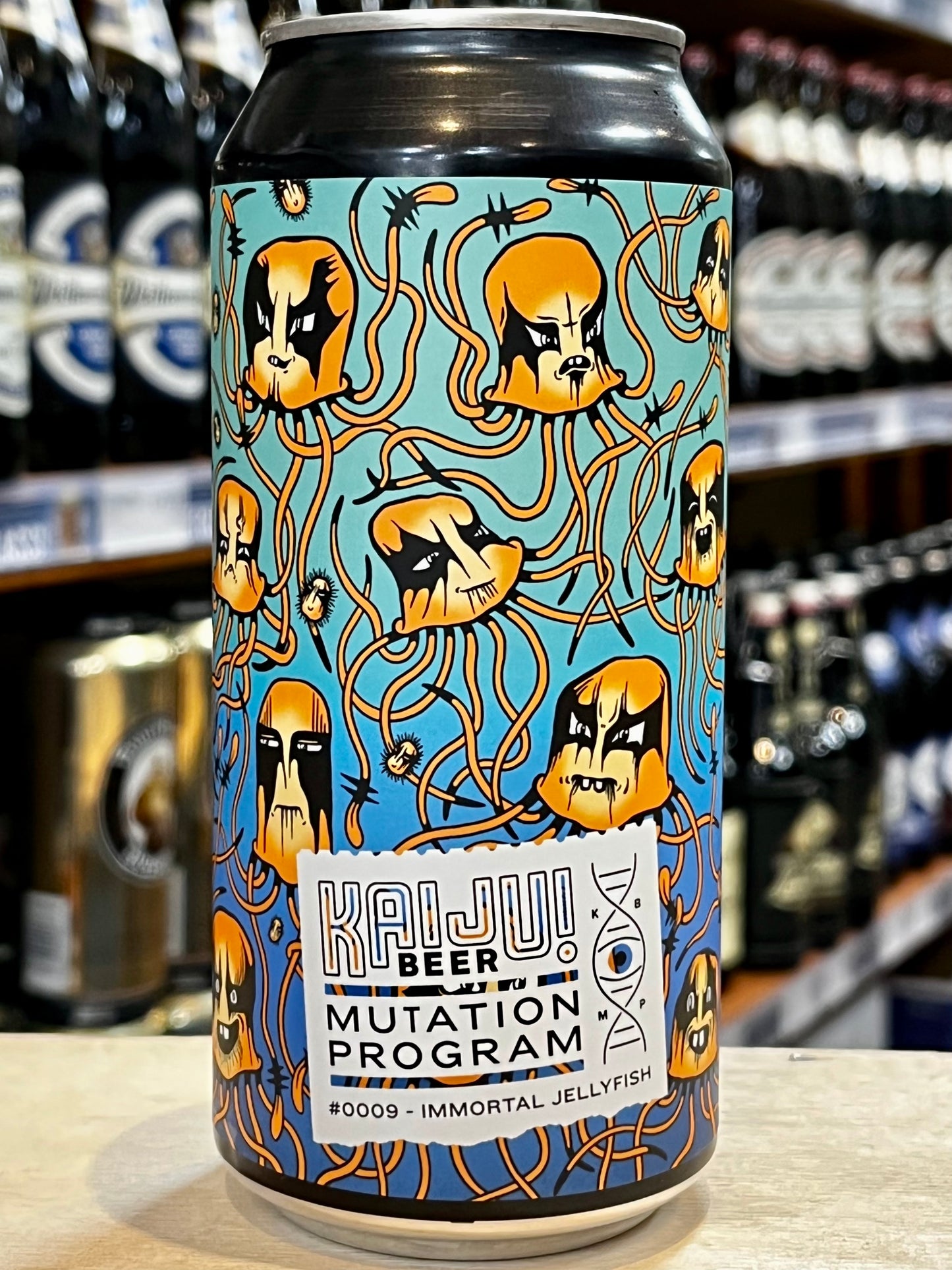 Kaiju Immortal Jellyfish Mutation Program #9 Double Hazy IPA 440ml Can