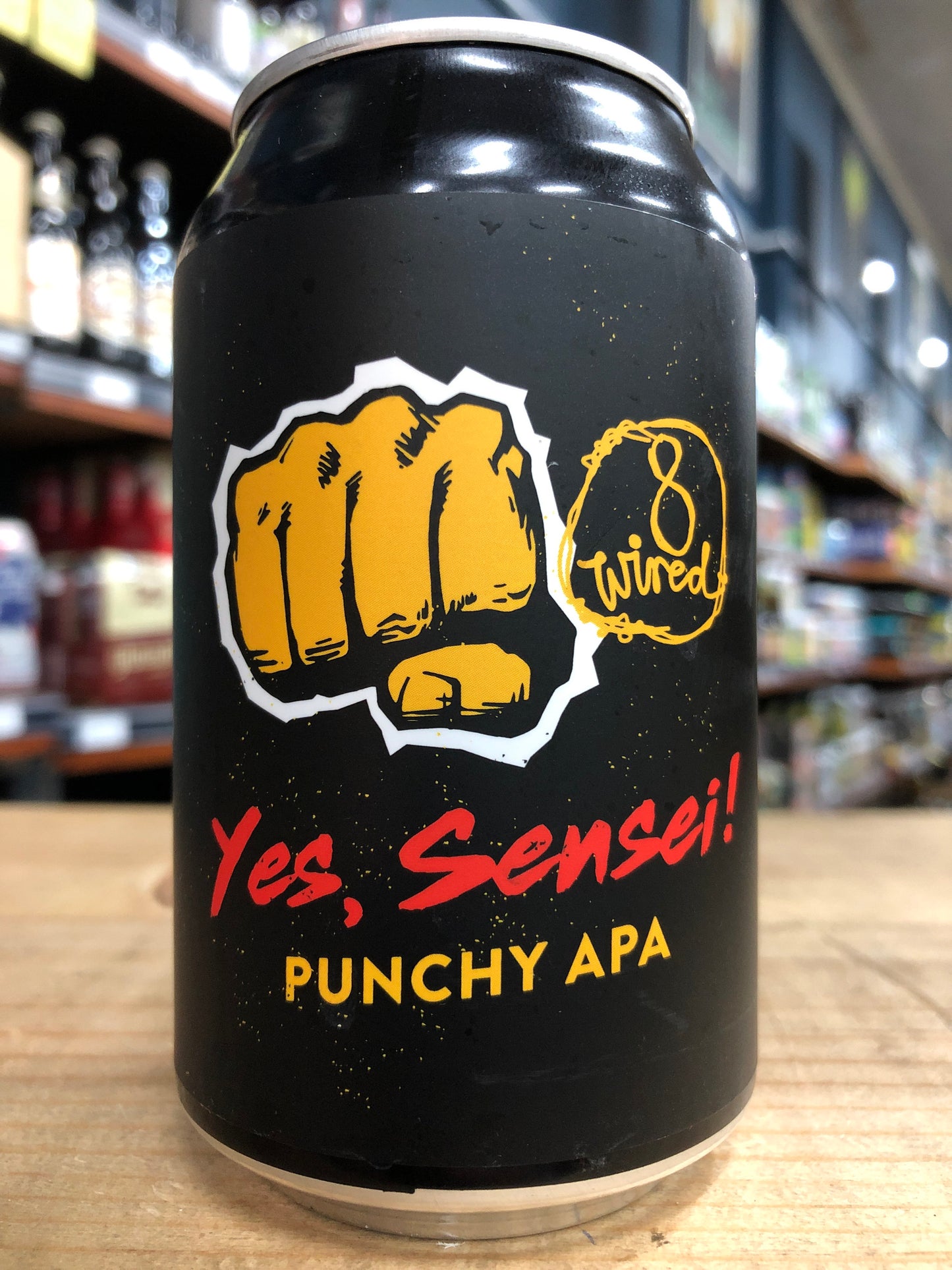 8 Wired Yes, Sensei Punchy APA 330ml Can