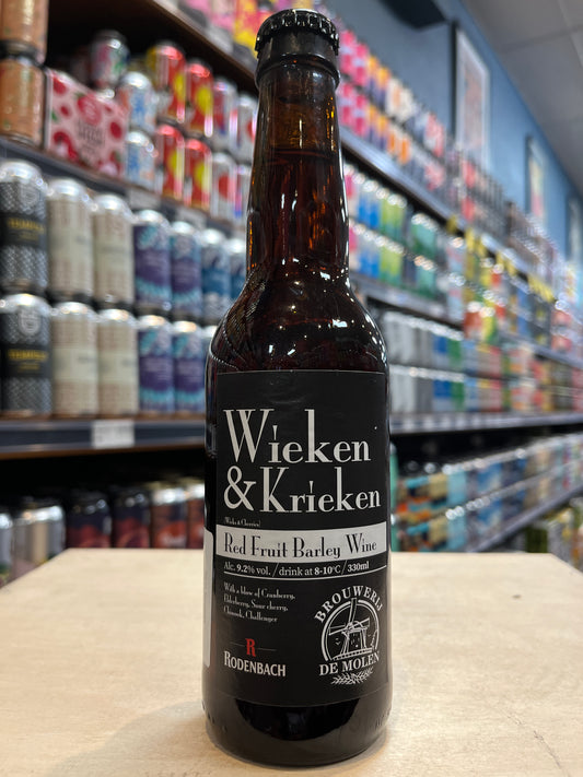 De Molen Wieken & Krieken Red Fruit Barley Wine 330ml